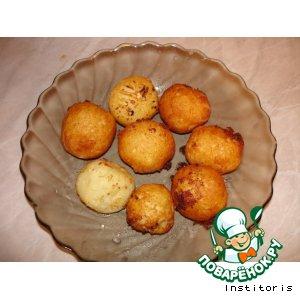 Рецепт: Воздушные шарики из картошки с сыром