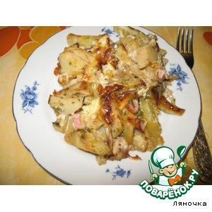 Рецепт: Картофельная запеканка Ароматная