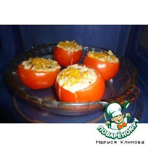 Рецепт: Фаршированные помидоры Коктейль