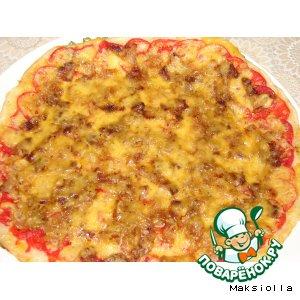 Рецепт: Пицца с сыром №3
