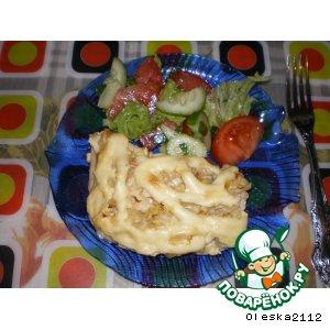 Рецепт: Рыбное филе в майонезе