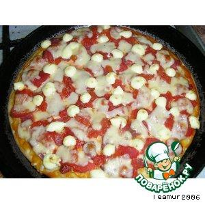 Рецепт: Вариант начинки пиццы