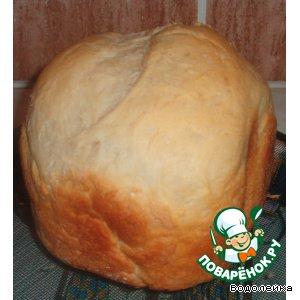 Рецепт: Французкий заварной хлеб для хлебопечки