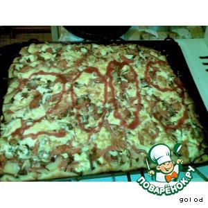 Рецепт: Пицца не итальянская