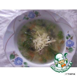 Рецепт: Летний овощной суп