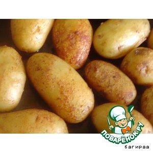 Рецепт: Картофель в панировке "ароматика"