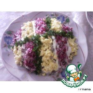 Рецепт: Ирусин салатик