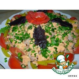 Рецепт: Салат с тунцом Летний