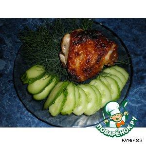 Рецепт: Курица-гриль по-восточному