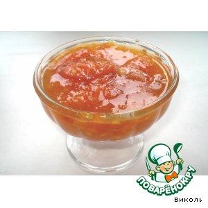Рецепт: Абрикосово-апельсиновое варенье