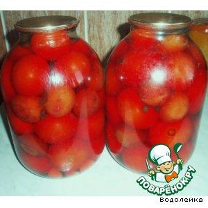 Рецепт: Маринованные помидоры со сливами