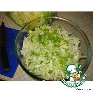 Рецепт: Салат "Зеленушка"
