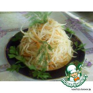 Рецепт: Восточный картофельный салат
