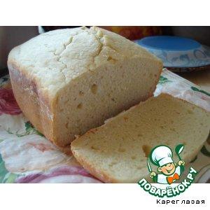 Рецепт: Белый хлеб из хлебопечки