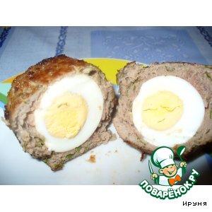 Рецепт: Котлеты "Яйца по-шотландски"