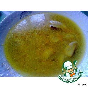 Рецепт: Суп из белых грибов