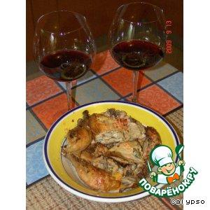 Рецепт: Цыпленок гриль - Frango no Churrasco