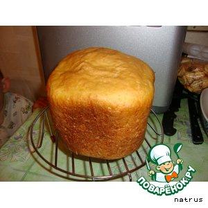 Рецепт: Сырно-кунжутный хлеб (для хлебопечки)