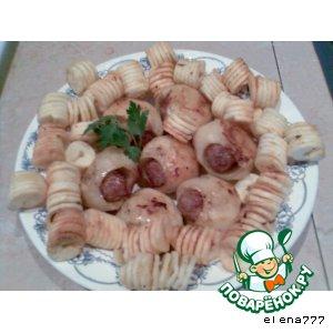 Рецепт: Закуска или гарнир Крошечка-картошечка