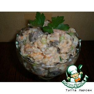 Рецепт: Салат рисовый "Ассортишка"