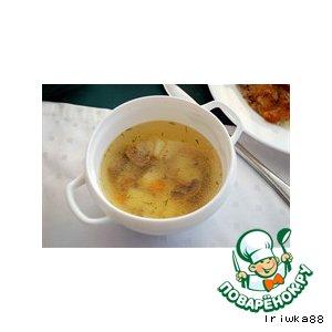 Рецепт: Суп грибной с картофелем