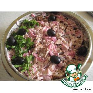 Рецепт: Салат в багровых тонах