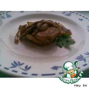 Рецепт: Курица с карамелизированным луком