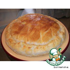 Рецепт: Пирог "Galette des Rois - Галетт де Руа"