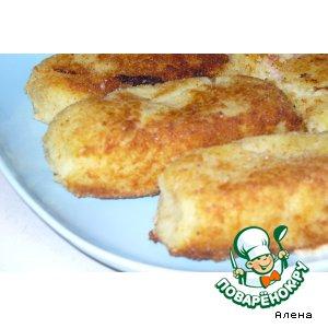 Рецепт: Картофельные зразы с ветчиной и сыром