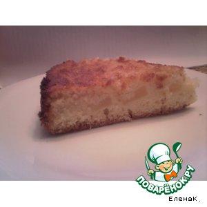 Рецепт: Ананасово-кокосовый пирог