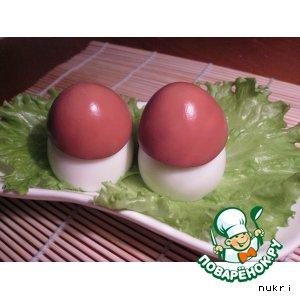 Грибочки из яиц
