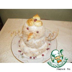 Торт "Наш снеговик"
