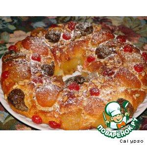 Рецепт: Португальский рождественский пирог Царский