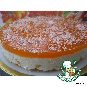 Рецепт: Персиковый торт-суфле