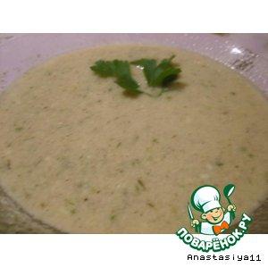 Рецепт: Суп-крем из шампиньонов