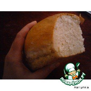 Рецепт: Постный белый хлеб
