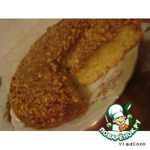 Рецепт: Орехово-медовый пирог