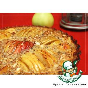 Рецепт: Пирог с яблоками и миндалем