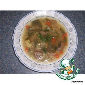 Рецепт: Легкий овощной суп Из духовки
