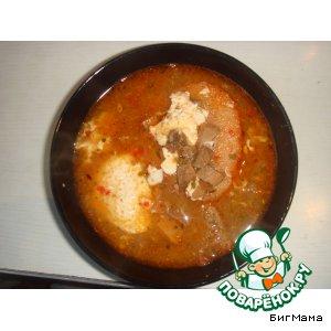 Рецепт: Чесночный суп по-кастельянски От Маруси