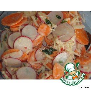 Рецепт: Морковный салат с тахином