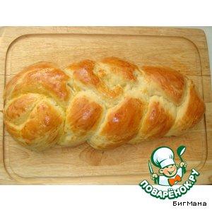 Швейцарский воскресный хлеб Цопф