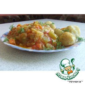 Рецепт: Овощное рагу Рататуй