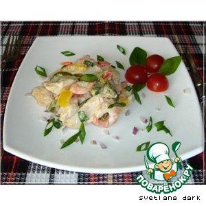 Рецепт: Горячая закуска по-царски