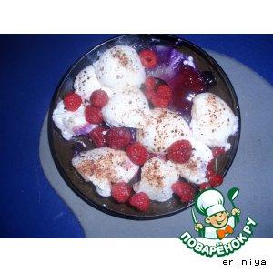 Рецепт: Ванильное суфле с ягодами