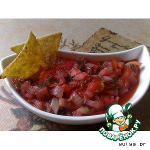 Рецепт: Соус для мексиканских кукурузных чипсов