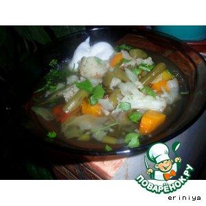 Рецепт: Летний овощной суп