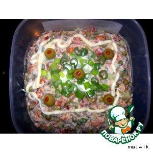 Рецепт: Острый салат Ассорти