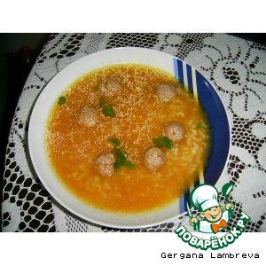 Рецепт: Суп с фрикадельками