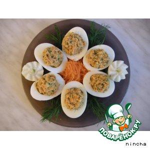 Рецепт: Фаршированные яйца